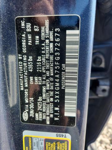Aukcja sprzedaży 2015 Kia Optima, vin: 5XXGM4A75FG372673, numer aukcji: 50071866