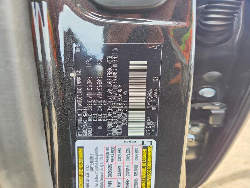 50402806 :رقم المزاد ، 2T2BAMCA4TC127213 vin ، 2026 Lexus Rx 350 مزاد بيع