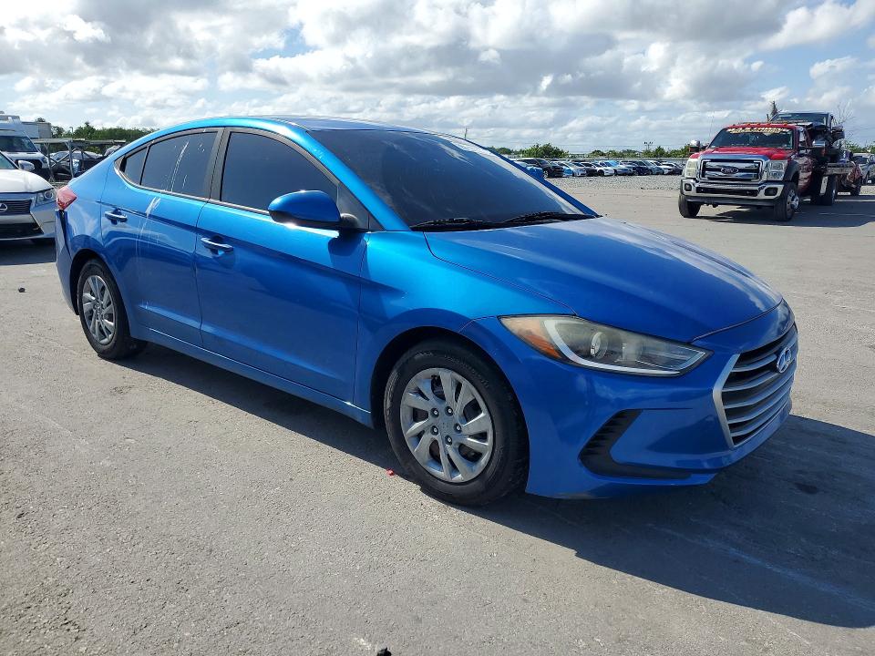 Продажа на аукционе авто 2017 Hyundai Elantra, vin: KMHD74LF7HU075041, номер лота: 51408166