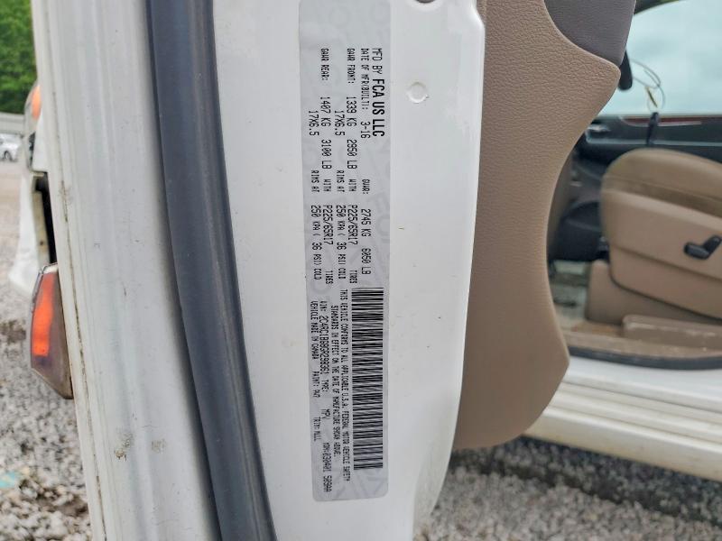 51483856 :رقم المزاد ، 2C4RC1BG8GR298361 vin ، 2016 Chrysler Town & Country مزاد بيع