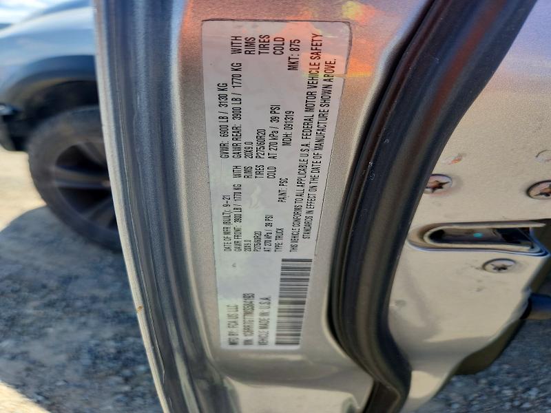 2021 Ram 1500 Classic მანქანა იყიდება აუქციონზე, vin: 1C6RR7GT7MS584193, აუქციონის ნომერი: 51372926