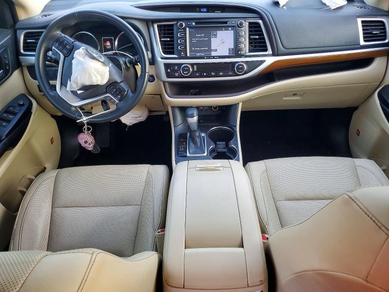 2019 Toyota Highlander მანქანა იყიდება აუქციონზე, vin: 5TDYZRFH8KS340393, აუქციონის ნომერი: 50103666