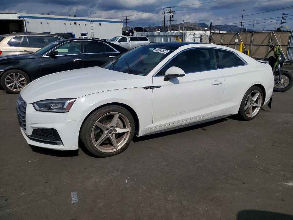 48631626 :رقم المزاد ، WAUSNAF52KA058107 vin ، 2019 Audi A5 مزاد بيع