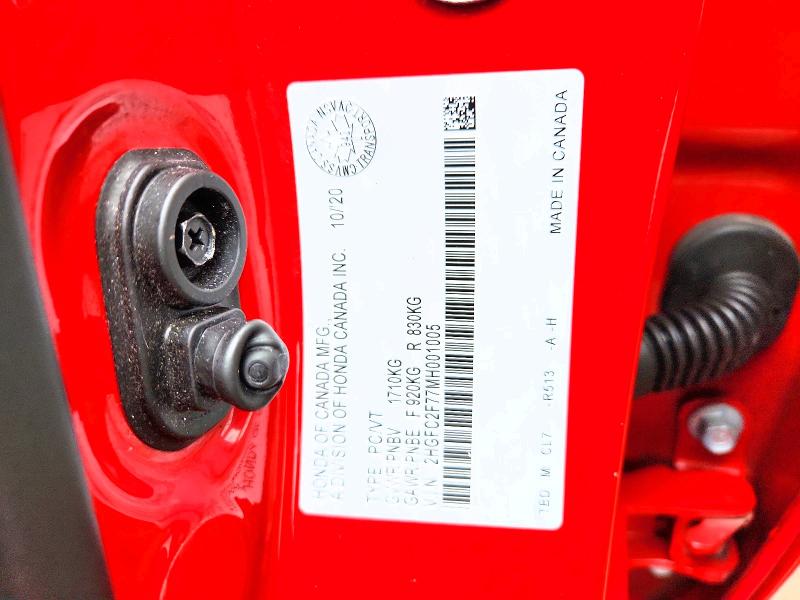 Продаж на аукціоні авто 2021 Honda Civic, vin: 2HGFC2F77MH001005, номер лоту: 48649376