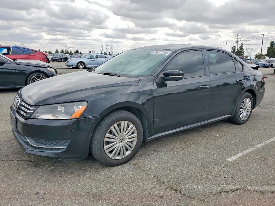 47665346 :رقم المزاد ، 1VWAT7A31EC084801 vin ، 2014 Volkswagen Passat مزاد بيع