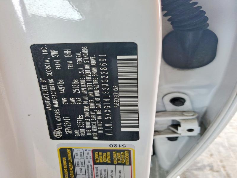 2018 Kia Optima მანქანა იყიდება აუქციონზე, vin: 5XXGT4L33JG228691, აუქციონის ნომერი: 51557046