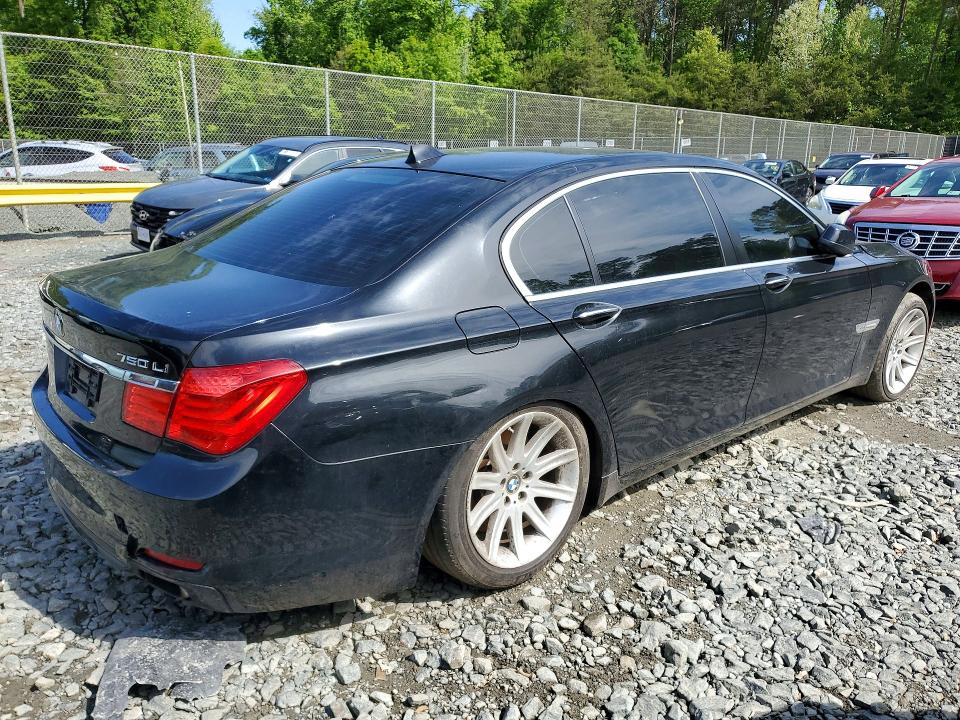2012 Bmw 750 მანქანა იყიდება აუქციონზე, vin: WBAKC8C59CC436688, აუქციონის ნომერი: 51319276