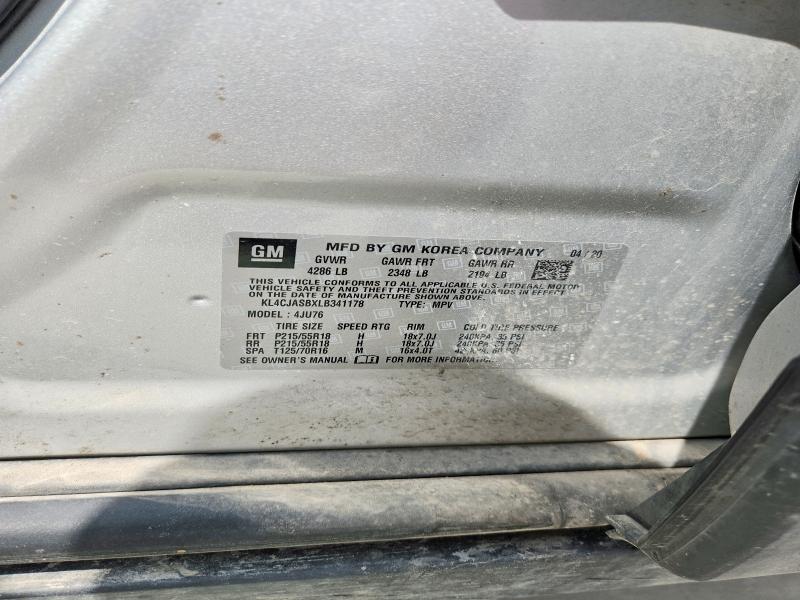 Aukcja sprzedaży 2020 Buick Encore, vin: KL4CJASBXLB341178, numer aukcji: 50047086