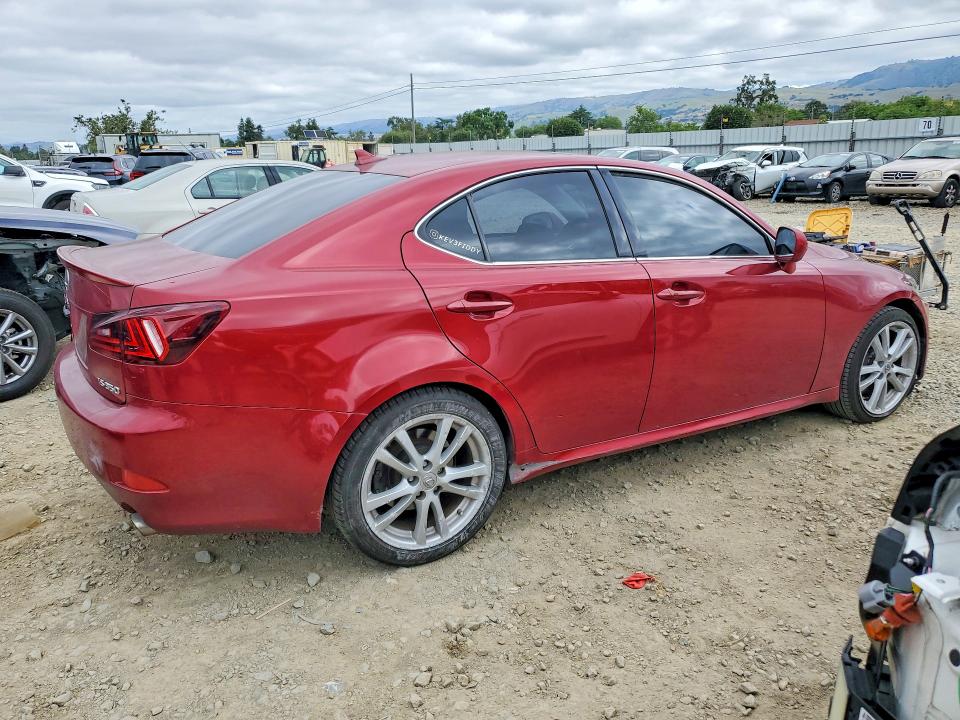 49975626 :رقم المزاد ، JTHBE262775016934 vin ، 2007 Lexus Is مزاد بيع