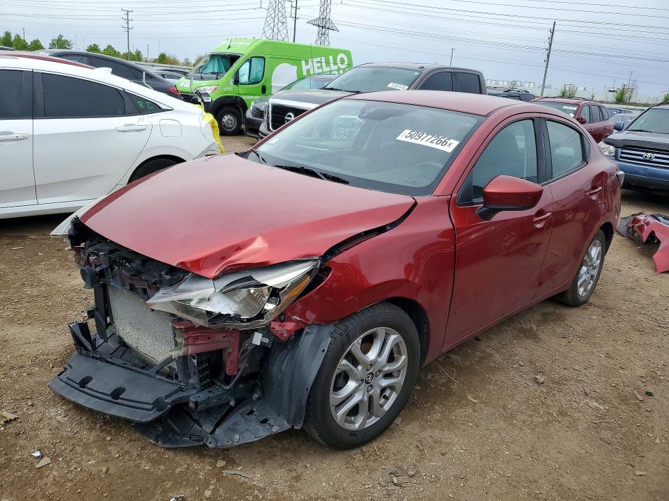 2017 Toyota Yaris Ia მანქანა იყიდება აუქციონზე, vin: 3MYDLBYV2HY187992, აუქციონის ნომერი: 50977266