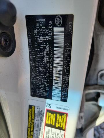 50240256 :رقم المزاد ، 4T1B11HK5KU787777 vin ، 2019 Toyota Camry مزاد بيع