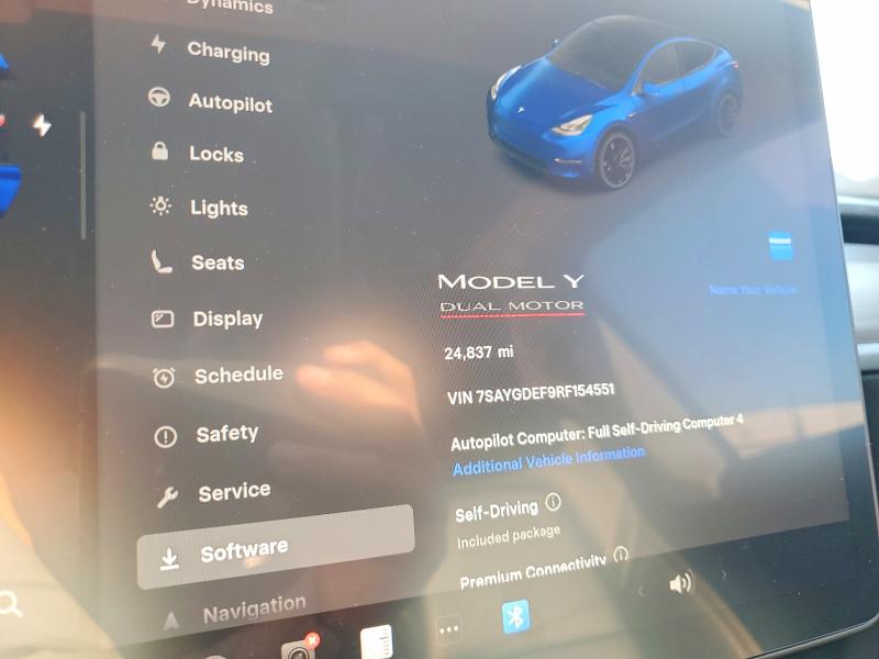 Продажа на аукционе авто 2024 Tesla Model Y, vin: 7SAYGDEF9RF154551, номер лота: 51688166