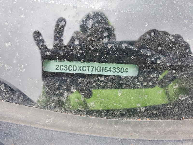 Продажа на аукционе авто 2019 Dodge Charger, vin: 2C3CDXCT7KH643304, номер лота: 48998496