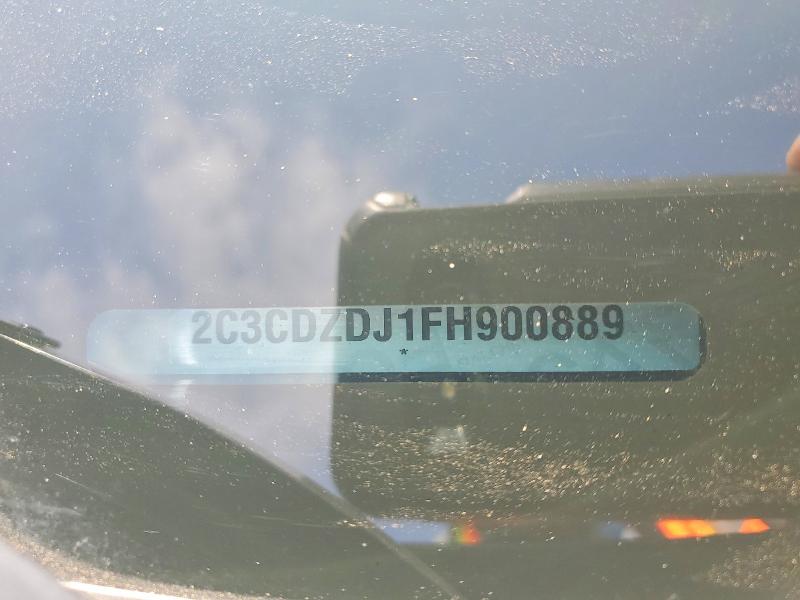 2015 Dodge Challenger მანქანა იყიდება აუქციონზე, vin: 2C3CDZDJ1FH900889, აუქციონის ნომერი: 48857396