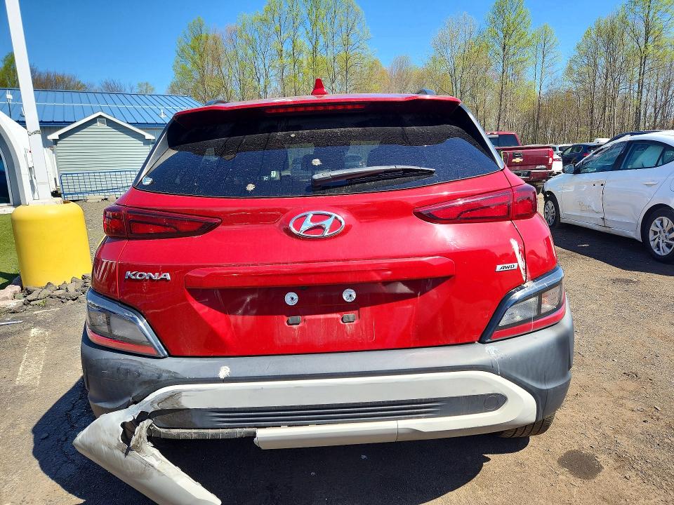 50836466 :رقم المزاد ، KM8K6CAB2NU825073 vin ، 2022 Hyundai Kona مزاد بيع