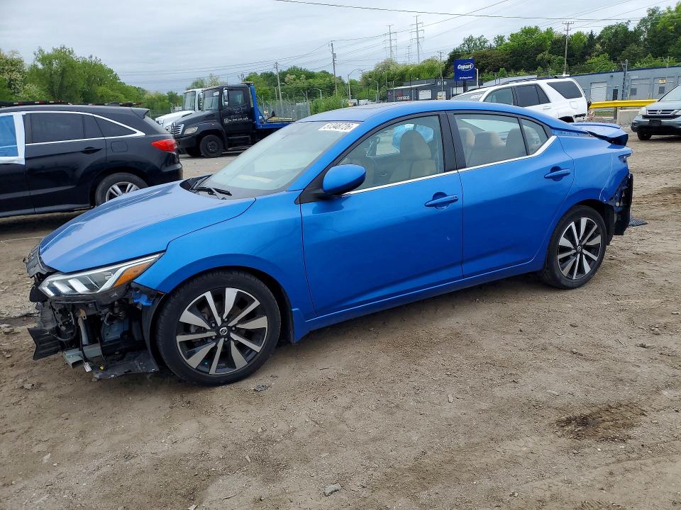 Продажа на аукционе авто 2021 Nissan Sentra, vin: 3N1AB8CV6MY324069, номер лота: 51348726