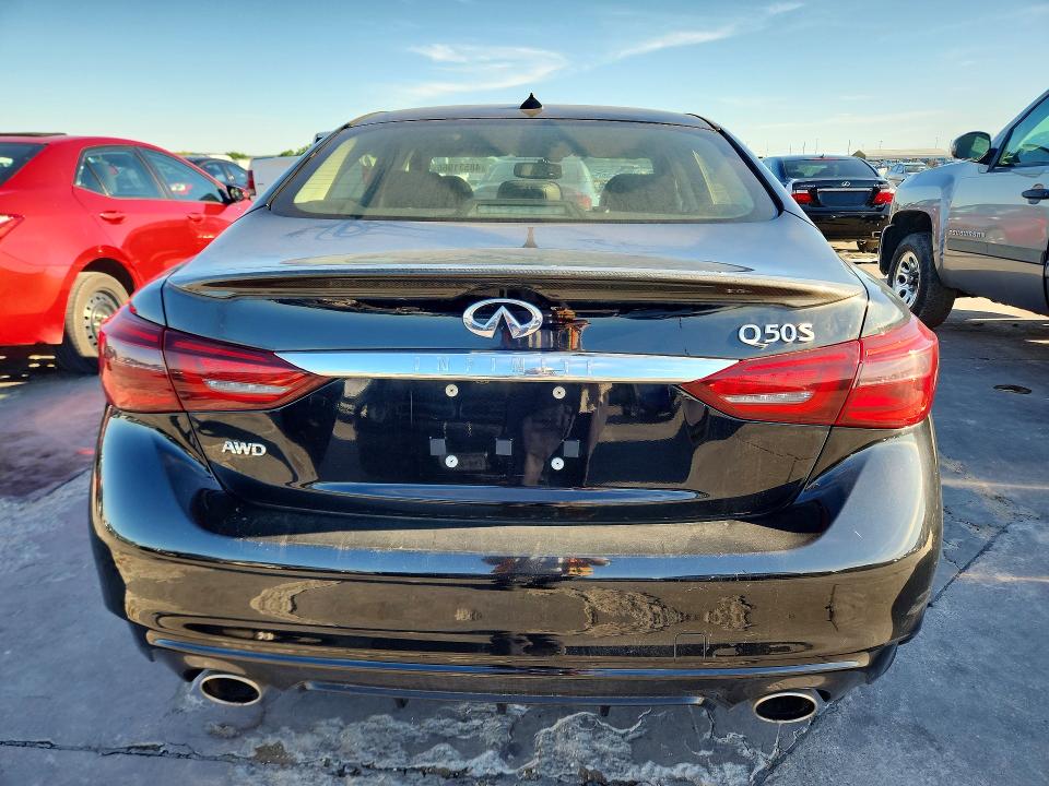 48531966 :رقم المزاد ، JN1EV7AR2JM434124 vin ، 2018 Infiniti Q50 مزاد بيع