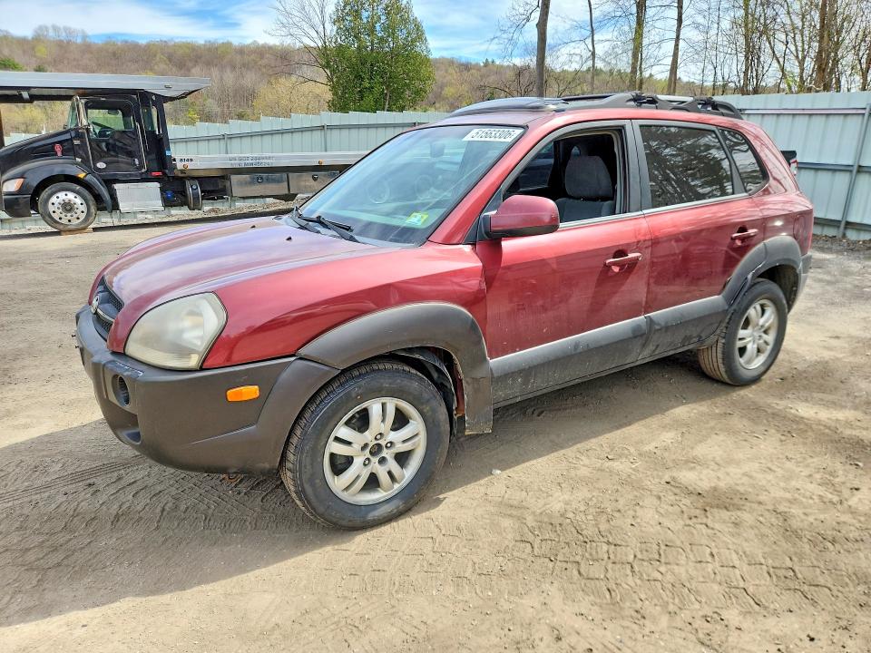 Продажа на аукционе авто 2006 Hyundai Tucson, vin: KM8JN72D16U282757, номер лота: 51563306
