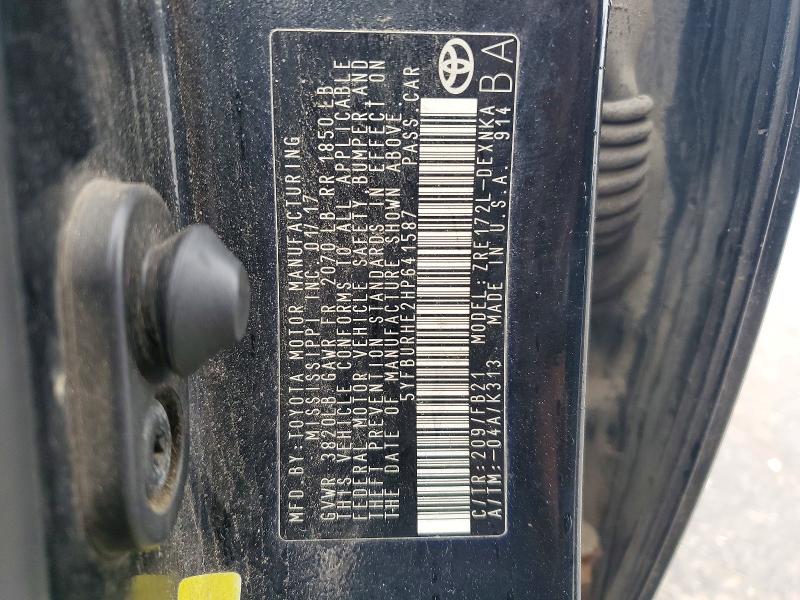 49906556 :رقم المزاد ، 5YFBURHE2HP641587 vin ، 2017 Toyota Corolla مزاد بيع