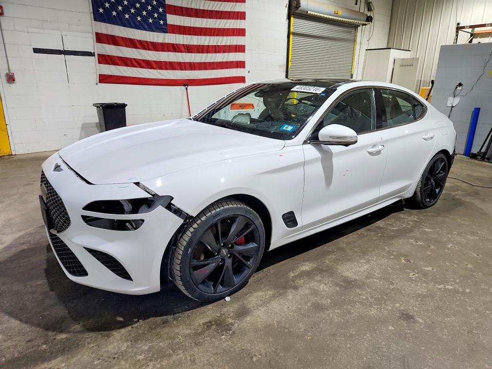 Продажа на аукционе авто 2022 Genesis G70, vin: KMTG54TE9NU097859, номер лота: 48305216