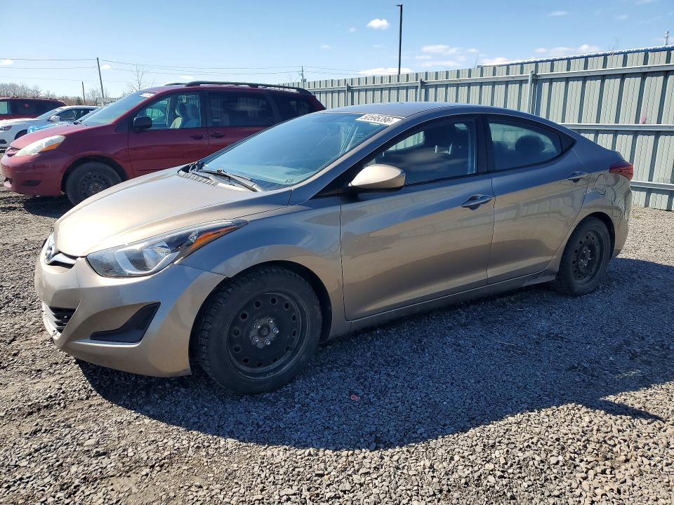 50595396 :رقم المزاد ، 5NPDH4AE6GH663128 vin ، 2016 Hyundai Elantra مزاد بيع