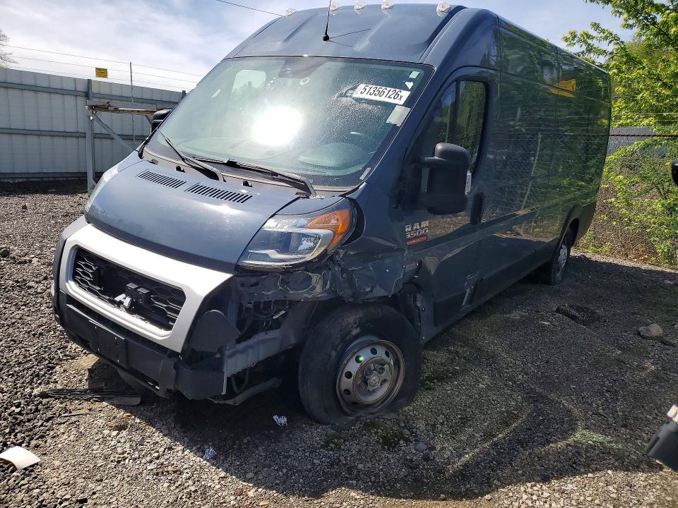 2021 Ram Promaster 3500 მანქანა იყიდება აუქციონზე, vin: 3C6MRVJG9ME535302, აუქციონის ნომერი: 51356126