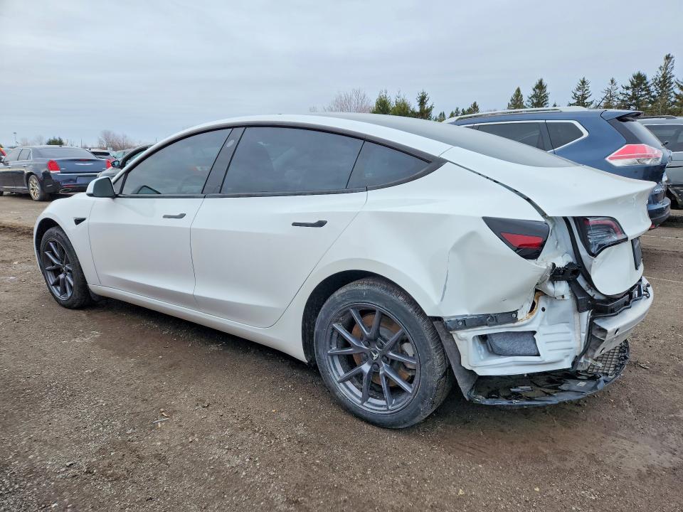 47803096 :رقم المزاد ، 5YJ3E1EB9NF202875 vin ، 2022 Tesla Model 3 مزاد بيع