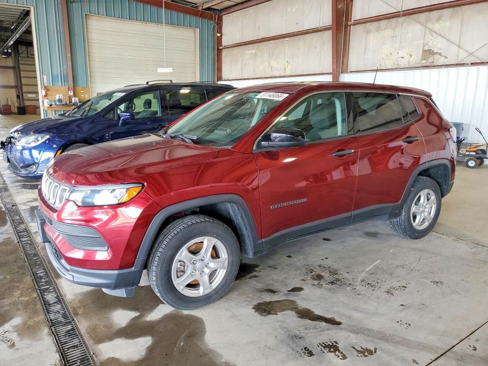Auction sale of the 2022 Jeep Compass, vin: 3C4NJDABXNT167650, lot number: 51148066