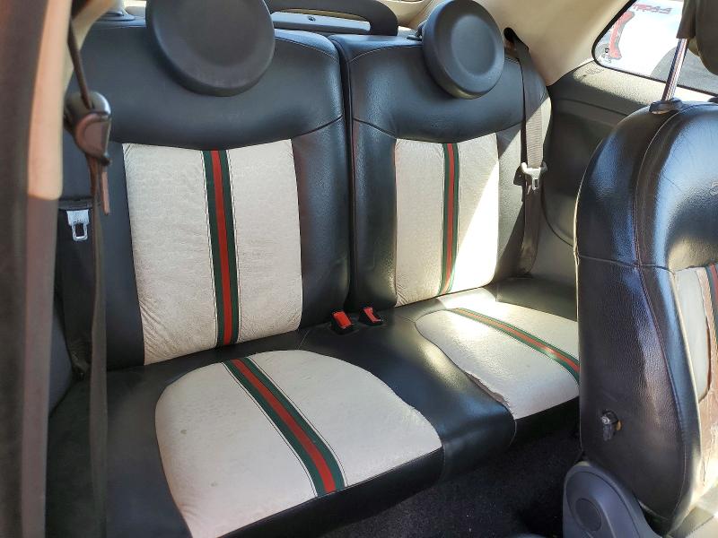 50822486 :رقم المزاد ، 3C3CFFDR2CT332427 vin ، 2012 Fiat 500 مزاد بيع