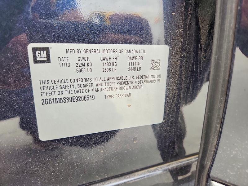 49470086 :رقم المزاد ، 2G61M5S39E9208519 vin ، 2014 Cadillac Xts مزاد بيع