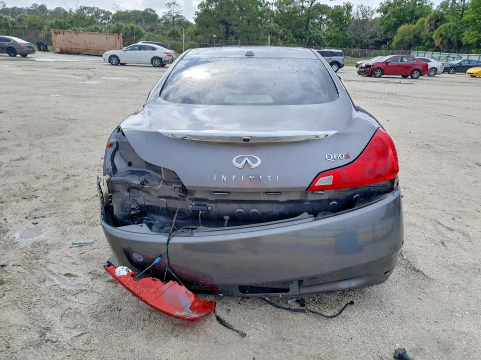 2014 Infiniti Q60 Coupe მანქანა იყიდება აუქციონზე, vin: JN1CV6EK4EM113366, აუქციონის ნომერი: 49170666