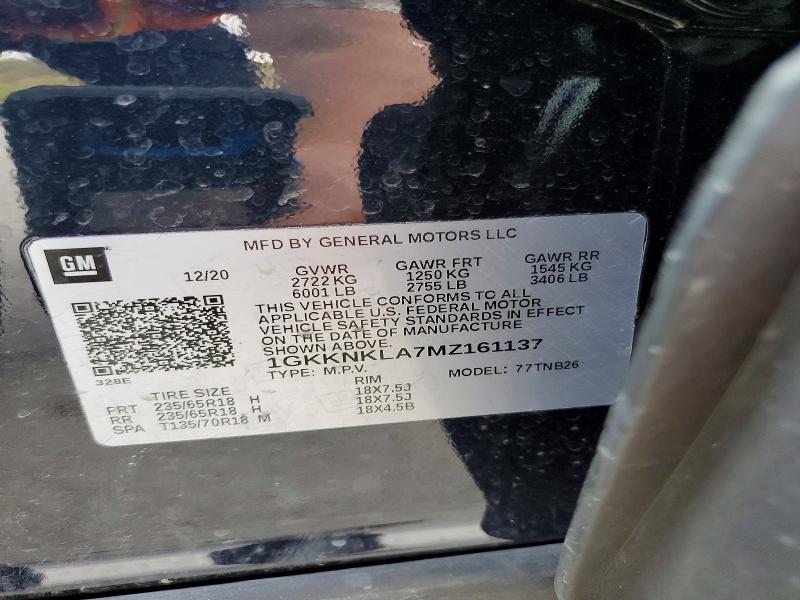 Продажа на аукционе авто 2021 Gmc Acadia, vin: 1GKKNKLA7MZ161137, номер лота: 50749576