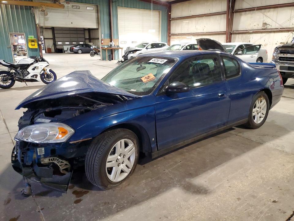 49256746 :رقم المزاد ، 2G1WK151869216276 vin ، 2006 Chevrolet Monte Carlo مزاد بيع