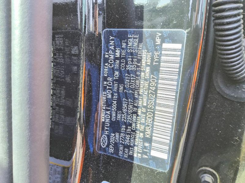 Продаж на аукціоні авто 2025 Hyundai Tucson, vin: KM8JBDD13SU274907, номер лоту: 49497456
