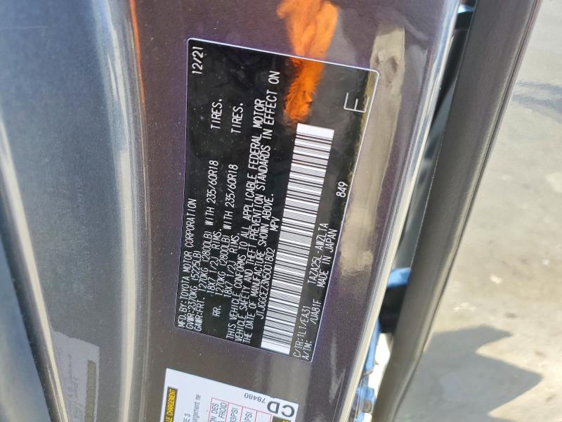 Продажа на аукционе авто 2022 Lexus Nx, vin: JTJGGCEZ3N5001802, номер лота: 50816036