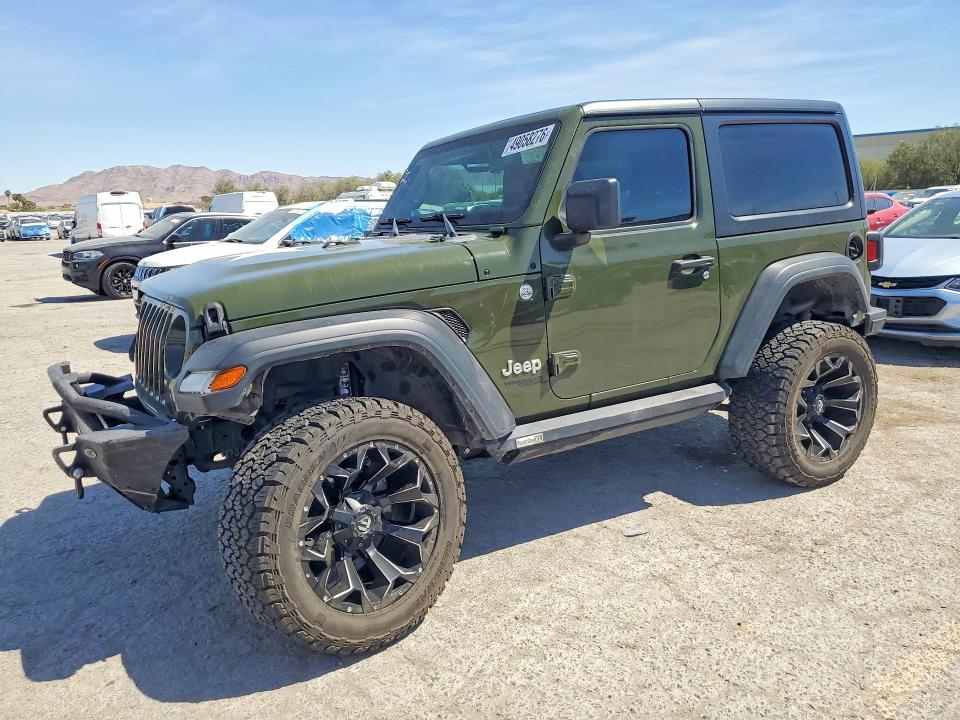49058276 :رقم المزاد ، 1C4GJXANXMW550369 vin ، 2021 Jeep Wrangler مزاد بيع