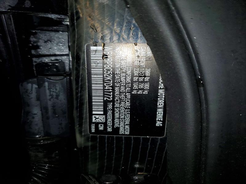 Продажа на аукционе авто 2019 Bmw I3, vin: WBY8P8C52K7D41772, номер лота: 51136026
