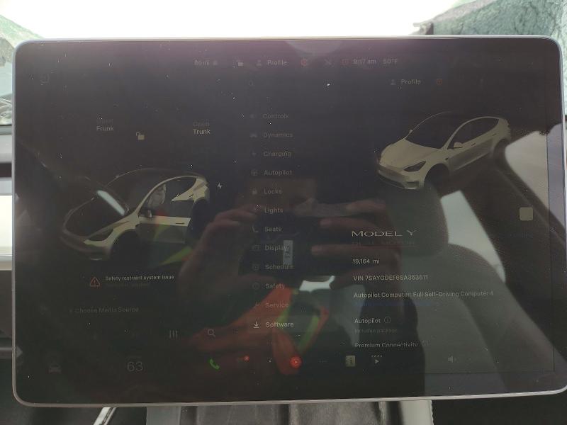2025 Tesla Model Y მანქანა იყიდება აუქციონზე, vin: 7SAYGDEF6SA353611, აუქციონის ნომერი: 48331086