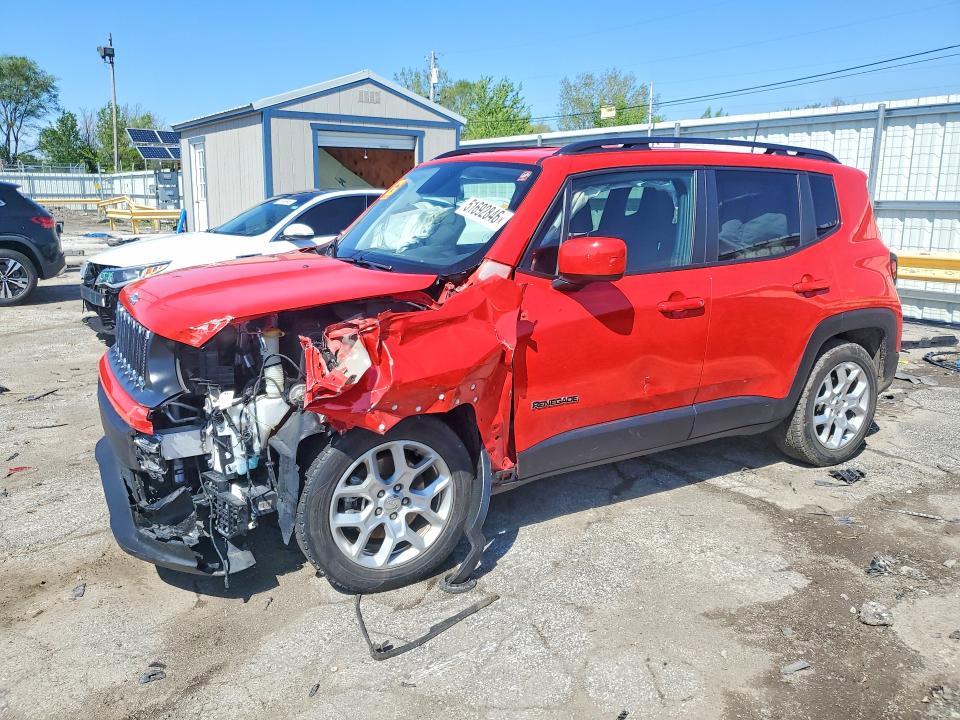 Продаж на аукціоні авто 2018 Jeep Renegade, vin: ZACCJABB2JPJ07705, номер лоту: 51692846