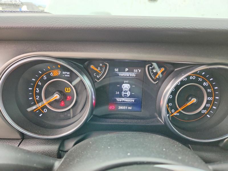49833686 :رقم المزاد ، 1C4HJXDG1PW680126 vin ، 2023 Jeep Wrangler مزاد بيع
