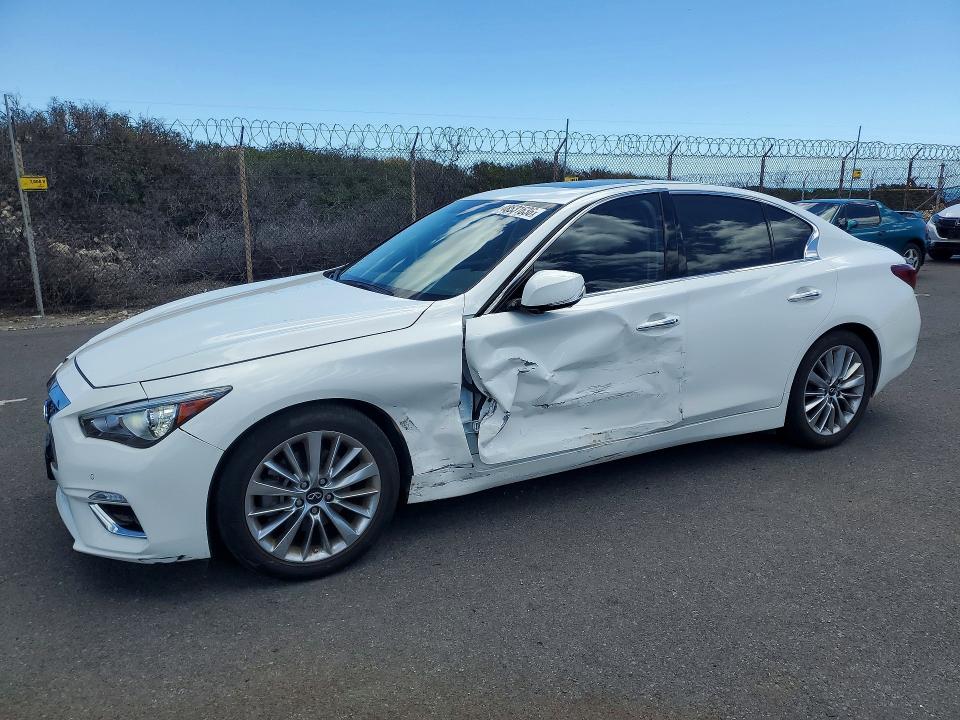 2021 Infiniti Q50 მანქანა იყიდება აუქციონზე, vin: JN1EV7BP6MM700519, აუქციონის ნომერი: 48531636