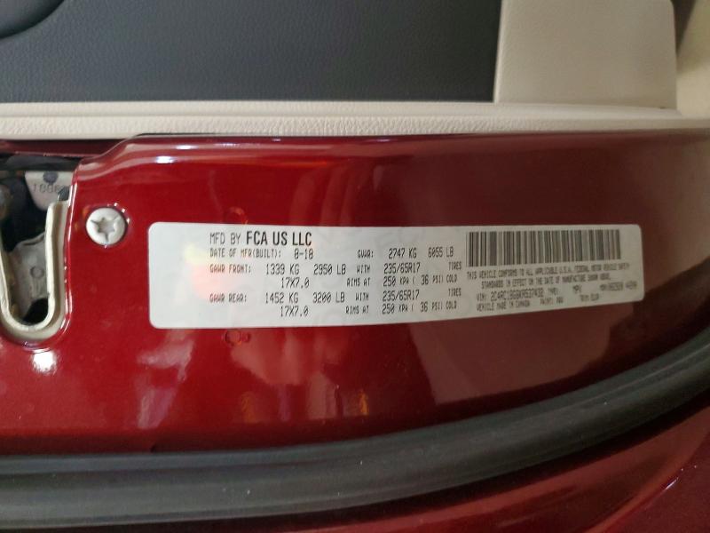 Aukcja sprzedaży 2019 Chrysler Pacifica, vin: 2C4RC1BG6KR537432, numer aukcji: 51890446