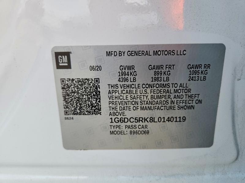 Продажа на аукционе авто 2020 Cadillac Ct4, vin: 1G6DC5RK8L0140119, номер лота: 51119316