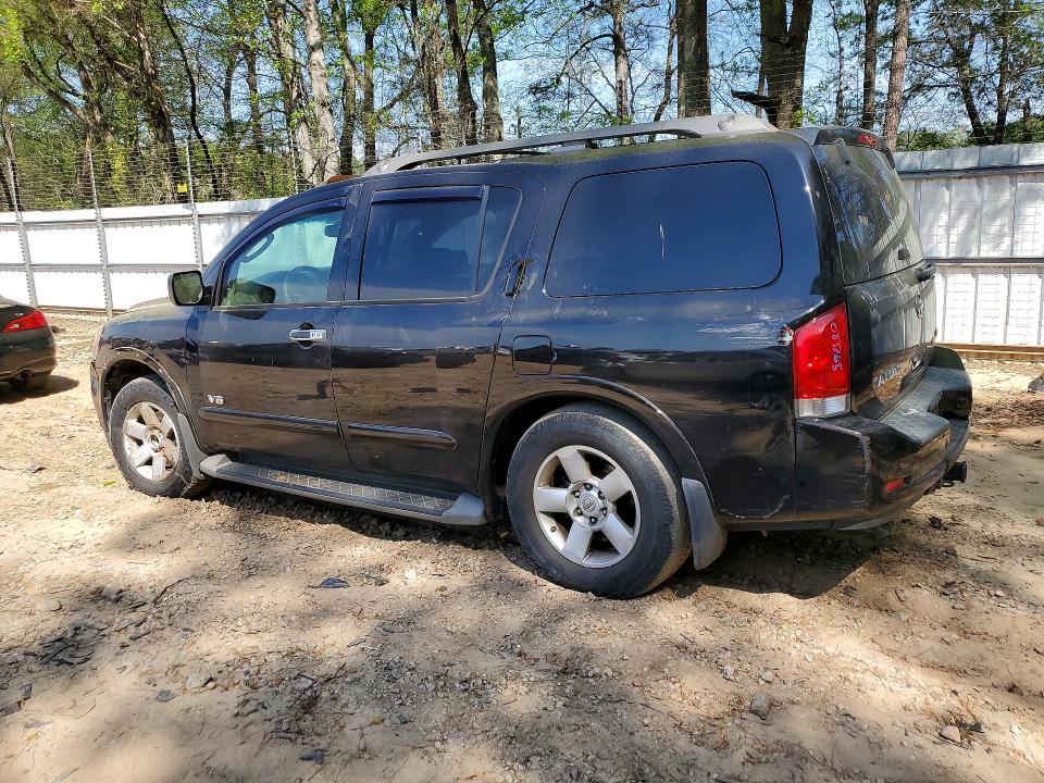 2008 Nissan Armada მანქანა იყიდება აუქციონზე, vin: 5N1BA08D28N615611, აუქციონის ნომერი: 48138976