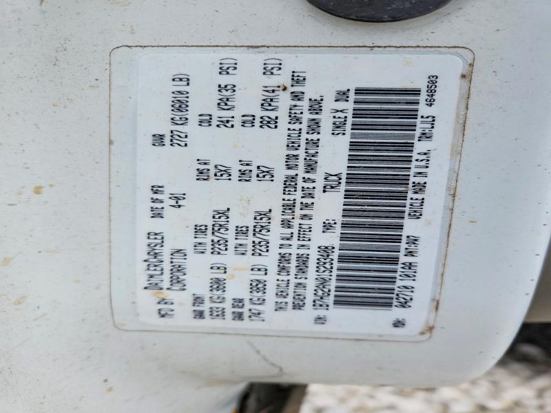 48807576 :رقم المزاد ، 1B7HG2AN01S293408 vin ، 2001 Dodge Dakota مزاد بيع