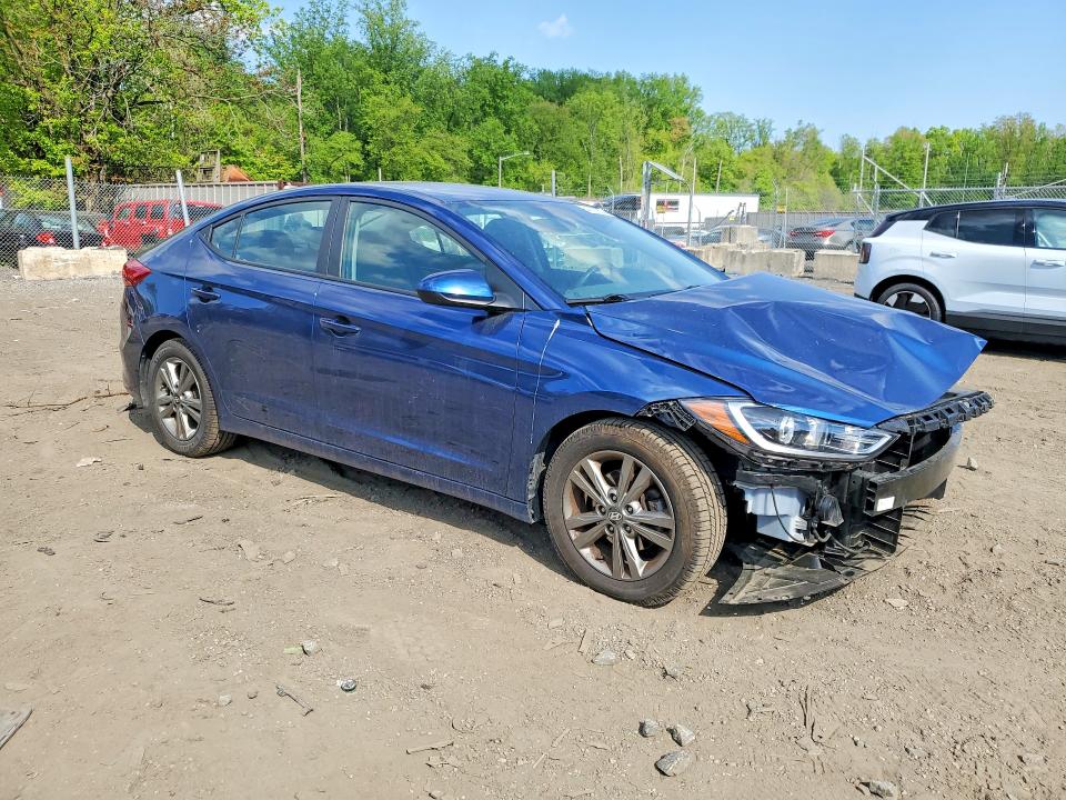 51081886 :رقم المزاد ، 5NPD84LF4HH189431 vin ، 2017 Hyundai Elantra مزاد بيع