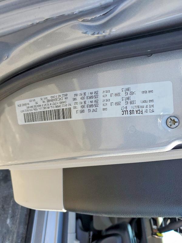 Aukcja sprzedaży 2017 Chrysler Pacifica, vin: 2C4RC1BGXHR844885, numer aukcji: 50097536