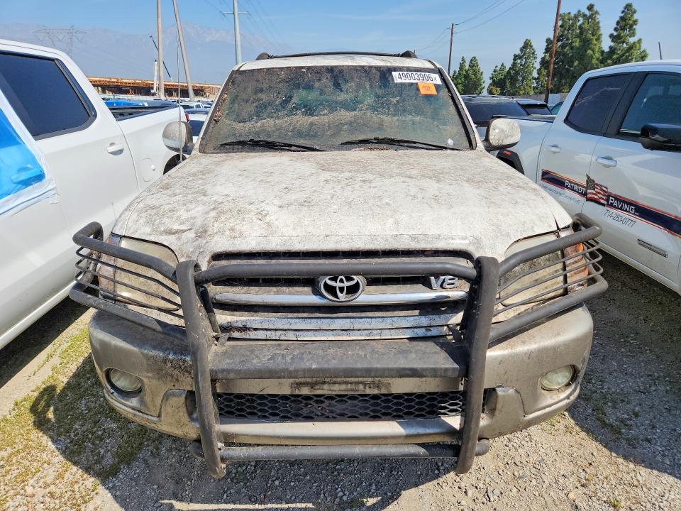 2003 Toyota Sequoia მანქანა იყიდება აუქციონზე, vin: 5TDZT34A83S155884, აუქციონის ნომერი: 49003906