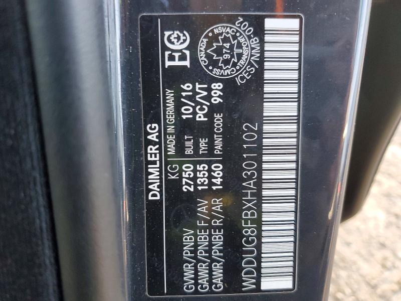 Продажа на аукционе авто 2017 Mercedes-benz S550v 4matic 4dr, vin: WDDUG8FBXHA301102, номер лота: 48452366