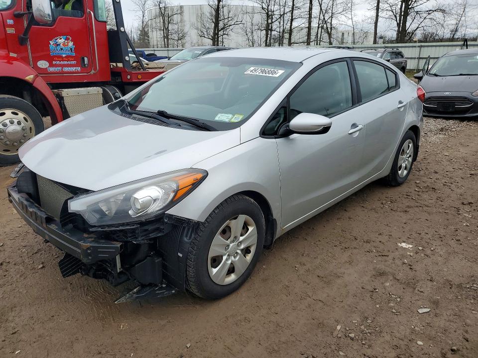 Aukcja sprzedaży 2016 Kia Forte, vin: KNAFK4A60G5487063, numer aukcji: 49796886